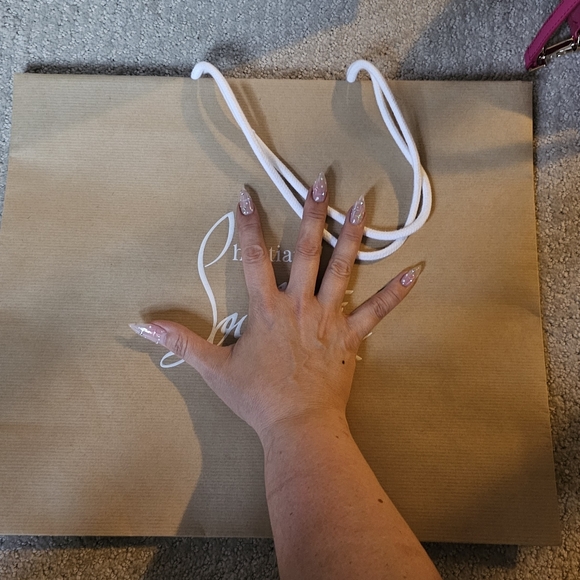 Christian Louboutin Brown Shoe Bag - Picture 4 of 4